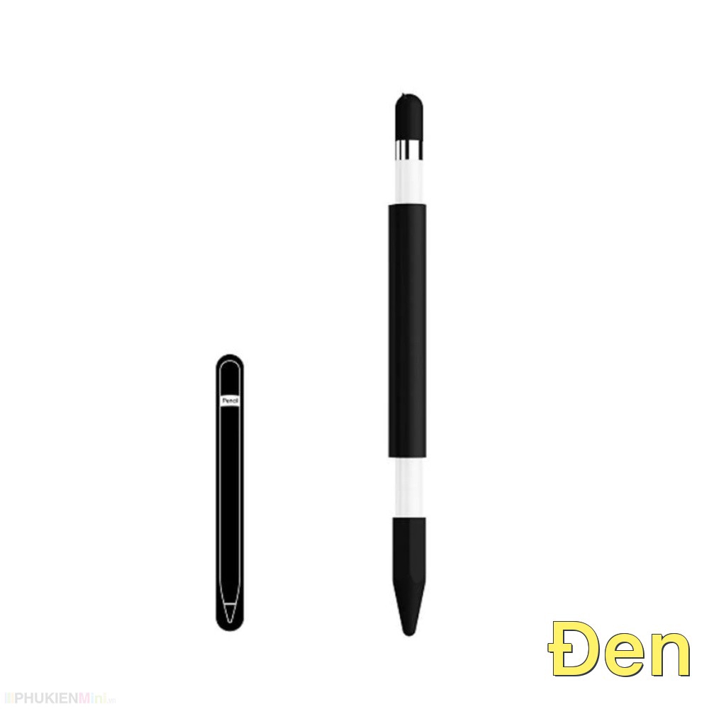 Ống silicon từ tính hít nam châm bảo vệ bút cảm ứng Apple Pencil 1