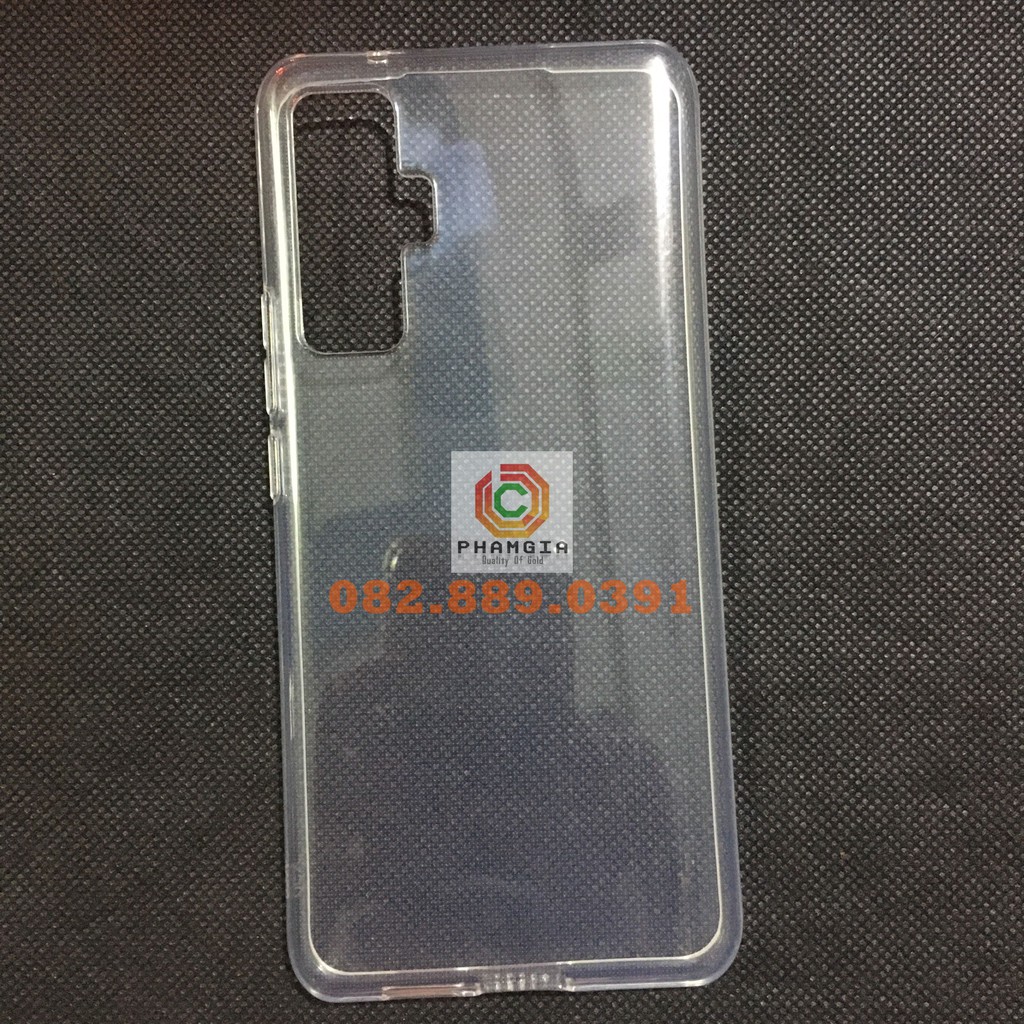 Ốp lưng Vivo X50 dẻo trong bảo vệ cam bền đẹp