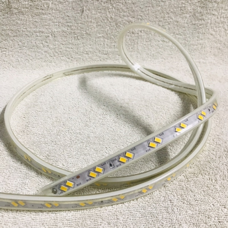 Led dây 5730 Hai hàng bóng xéo, Màu vàng, trắng siêu sáng