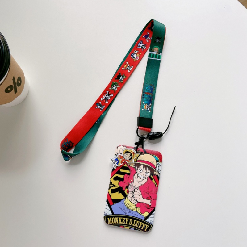 Dây Đeo Thẻ ID / Thẻ ID Họa Tiết Hoạt Hình One Piece Dễ Thương
