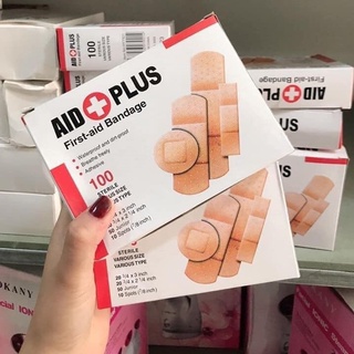 Hộp 100 băng cá nhân - băng gạc y tế dán vết thương tiện dụng