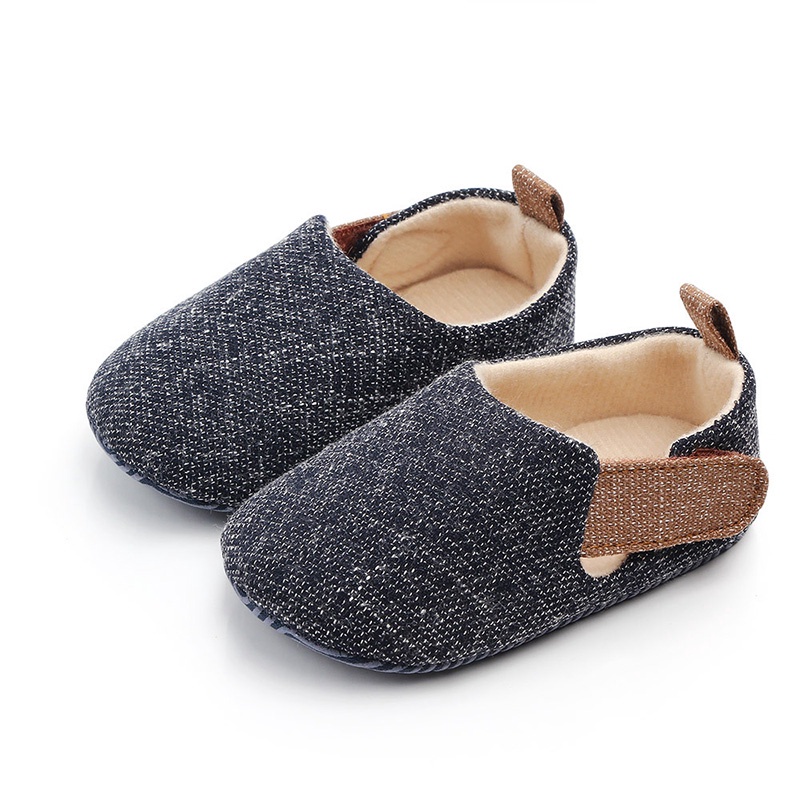 Giày VảI Lanh Cotton Cổ ĐiểN ChốNg TrượT Cho Bé