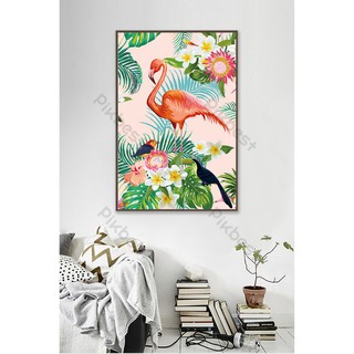 Tranh Treo Tường - Tranh Canvas Chim Hạc