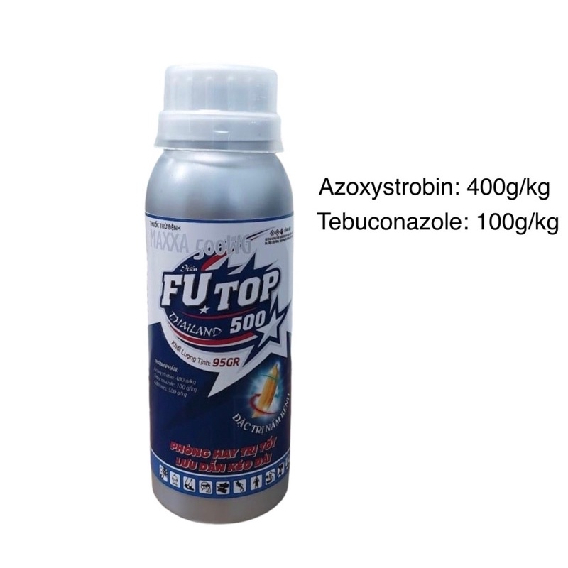 FUTOP 500WG DỪNG NGAY NẤM BỆNH GÂY HẠI Azoxystrobin và Tebuconazole Dạng Cốm