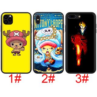 Ốp lưng silicone mặt hình One pice Sanji cho iPhone 11 Pro XS Max XR X 8 7 6S 6 Plus 5S 5 SE 2020