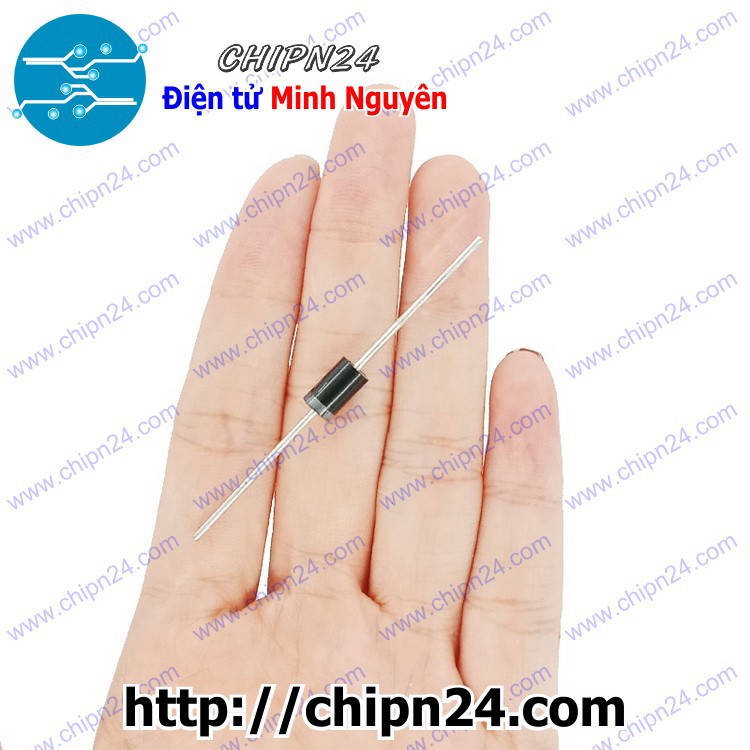 [5 CON] Diode SR3100 DIP DO-27 3A 100V 3100) [Diode Schottky]