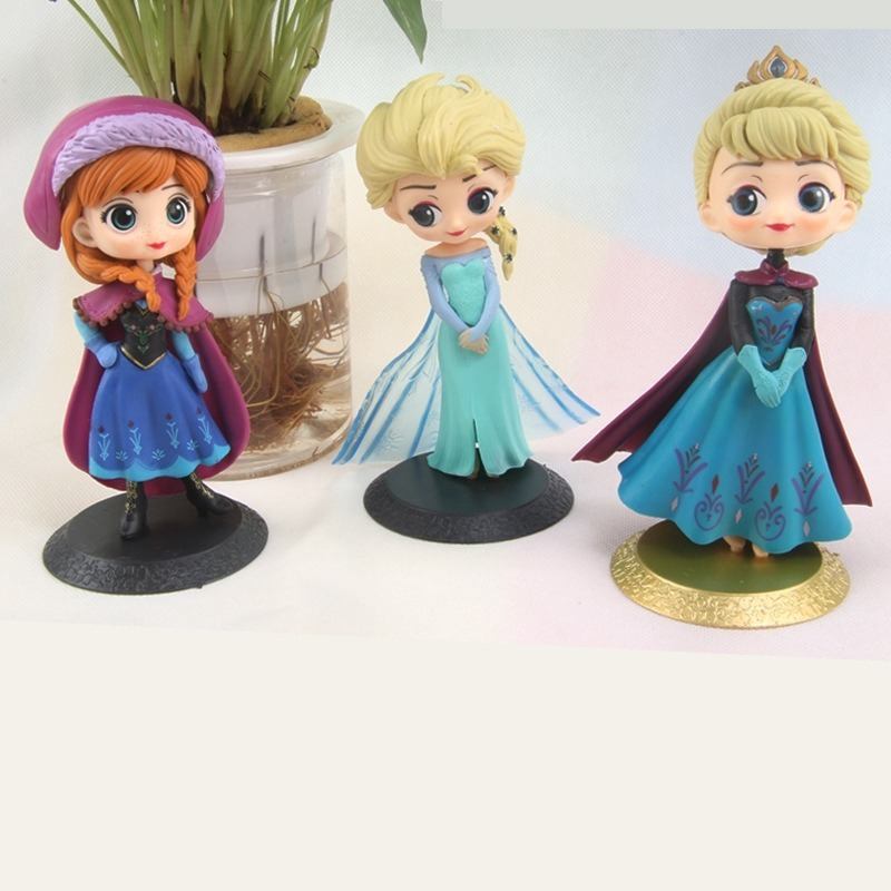Mô Hình Công Chúa Disney Aisa Anna Alice Trang Trí Bánh Kem Sinh Nhật Dành Cho Trẻ Em