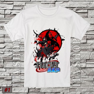 Áo Thun Anime Naruto - Uchiha Itachi + Sasuke (Nhiều mẫu)