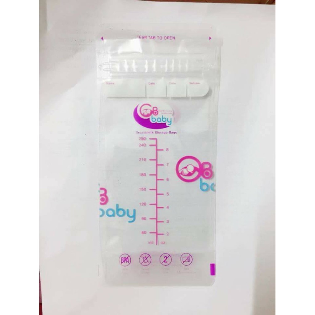 Túi trữ sữa Gb baby hộp 50 Túi