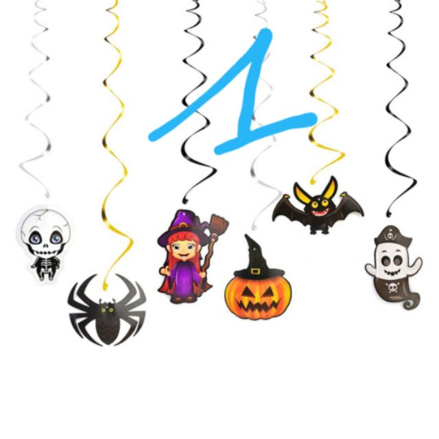Dây trang trí haloween 6 dây