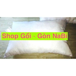 Ruột gối nằm 40x60 Gòn bi có dây kéo (hàng có sẵn)