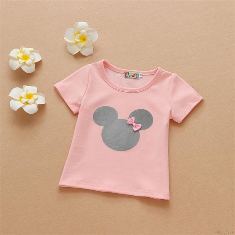 Áo vải cotton in hình chuột