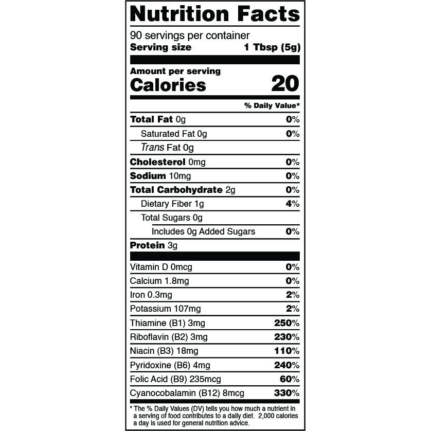 Men dinh dưỡng (Nutritional Yeast) - Terrasoul - 454g - HCMShop