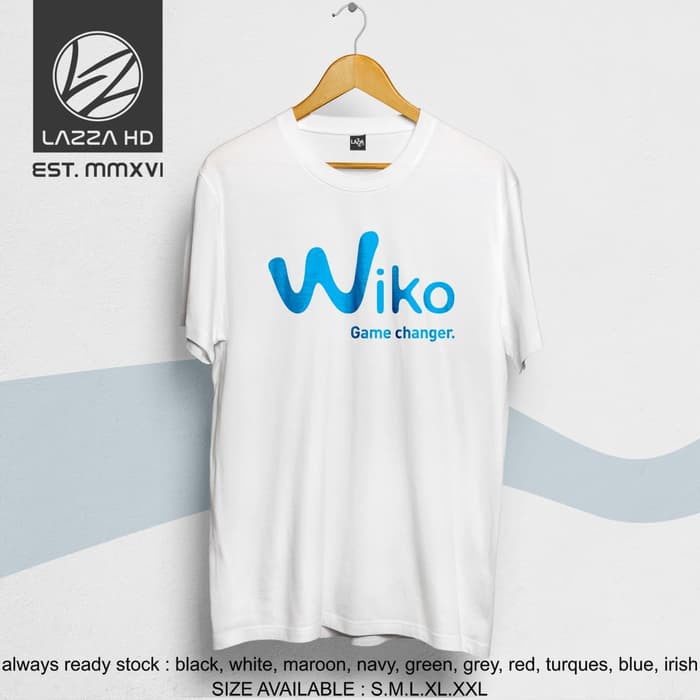 Áo Thun In Logo Wiko Chất Lượng Cao