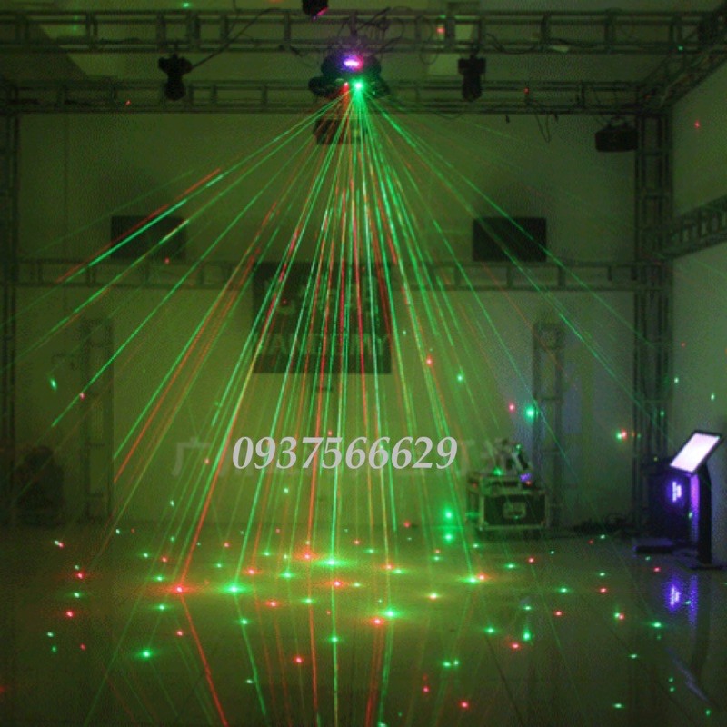 Đèn Sân Khấu Đèn Karaoke Moving Head 9 Mắt Lớn Laser - Magic Store SG