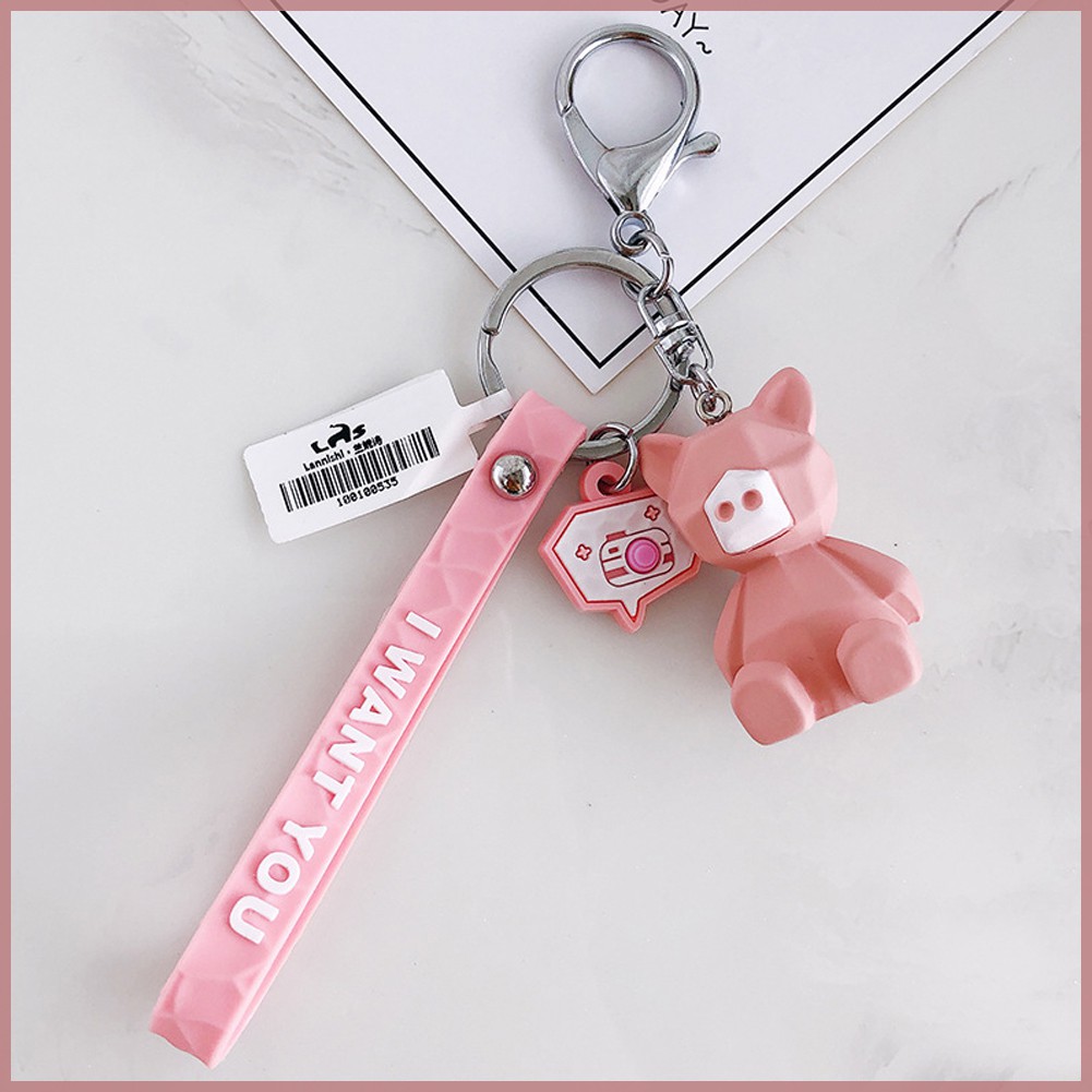 Móc khóa tạo hình xinh xắn dành cho cặp đôi