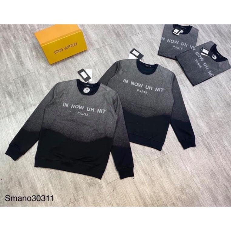 Áo nỉ nam thu đông dài tay uhnit chất poly thể thao cao cấp phong cách unisex New