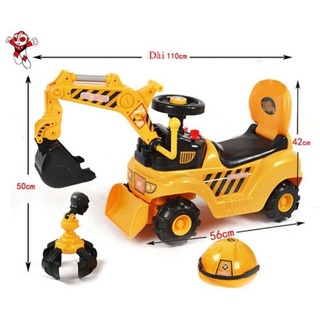 [BẢO HÀNH 12 THÁNG] Xe cẩu điện cho bé yêu