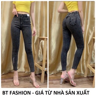Quần bò nữ thun co dãn dãn mạnh bt fashion 02
