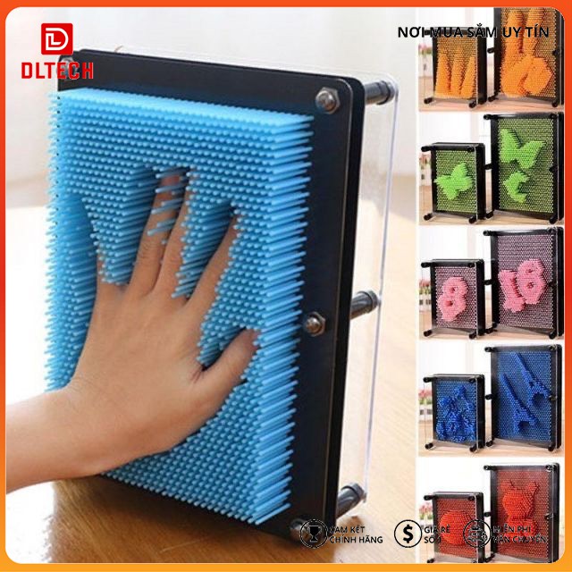 Bảng đinh in  3D thông minh Đồ chơi Tạo hình sáng tạo cho trẻ tăng tư duy trang trí góc học tập DL TECH