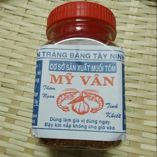 Muối tôm Tây Ninh, muối ăn trái cây, hủ 50g