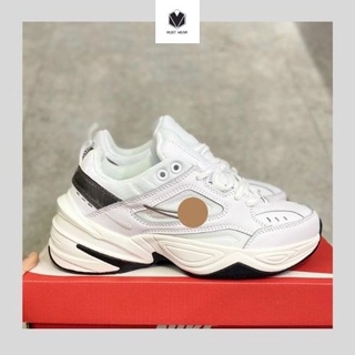 Giày thể thao sneaker nam nữ m2k cổ thấp trắng đen
