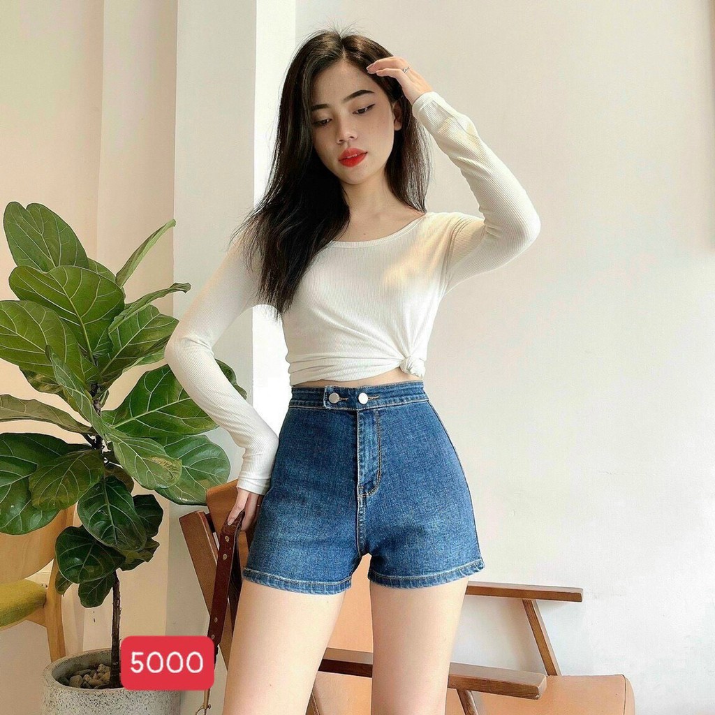 Quần short jean nữ MURADFASHION NT0018, quần đùi bò nữ cá tính phong cách thời trang 2021