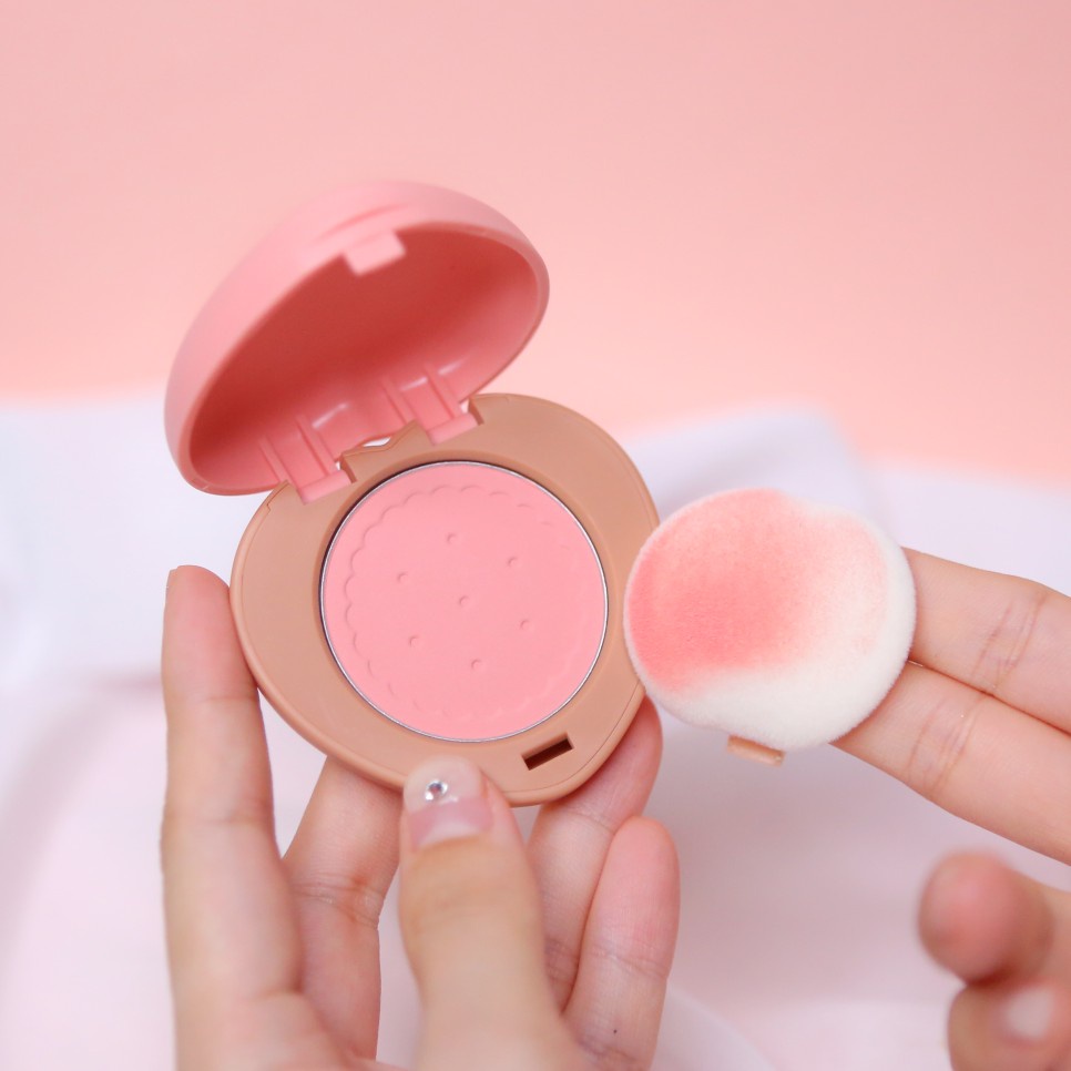 Phấn má hồng dạng nén Etude Heart Cookie Blusher 3.3g