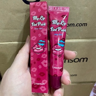 Son xăm môi Hàn Quốc chính hãng Berisom Chu My Lip Tint Pack# Sexy red- Màu mận quyến rũ