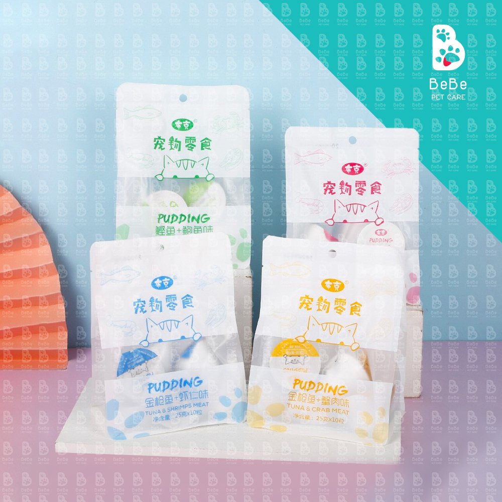 Pudding Hải Sản Bổ Sung Dinh Dưỡng Cho Mèo 25Gr