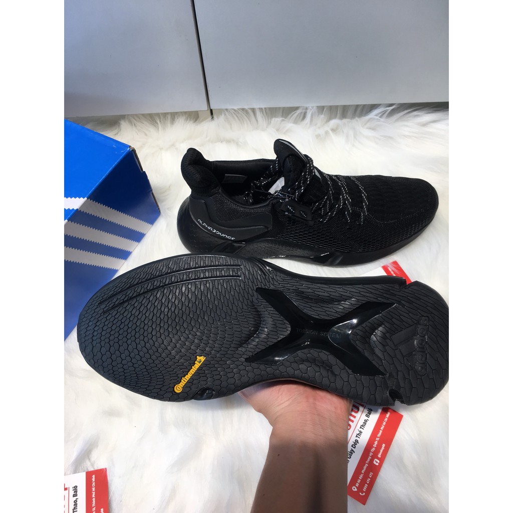 GIÀY THỂ THAO NAM NỮ ADIDAS ALPHABOUNCE INSTINCT M FULL BLACK