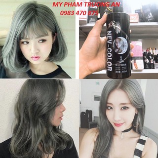 Thuốc nhuộm tóc phủ bóng hàn quốc 5D màu Rêu Khói