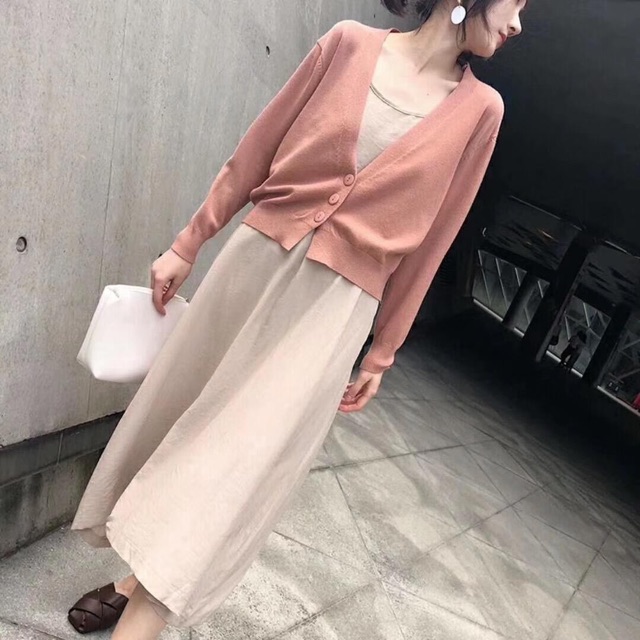 Áo khoác len cardigan