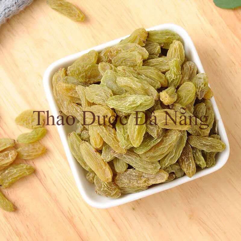 Nho Khô vàng Ấn Độ loại ngon 100 gram.