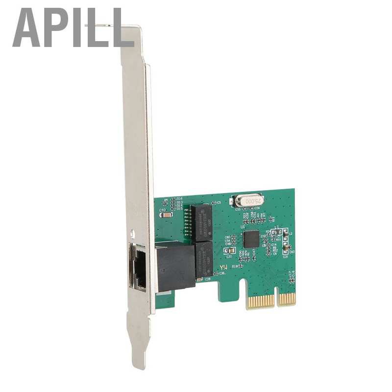 Card Mạng Lan Apll Rtl8111E 1000mbps Pci-E X1 Gigabit Ethernet