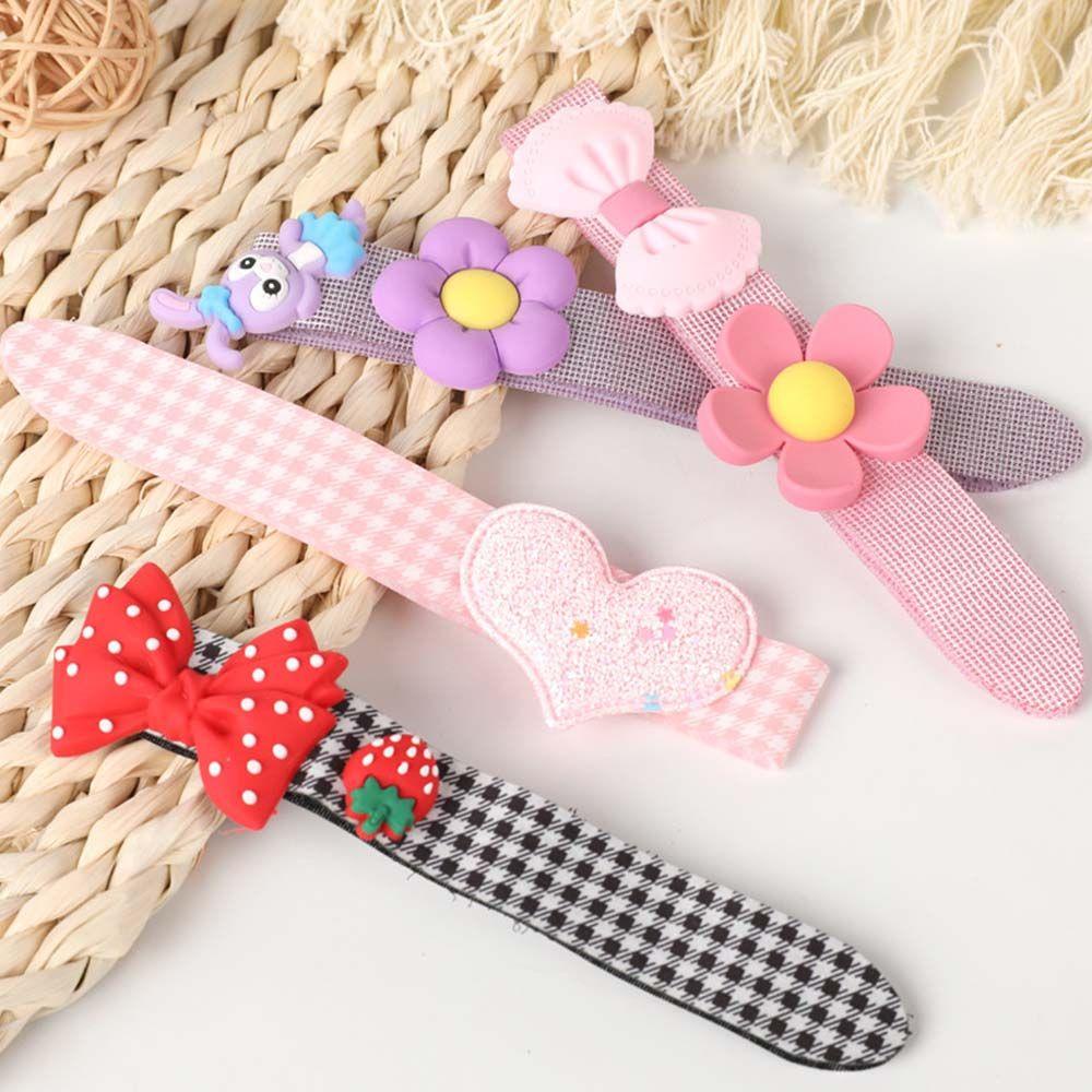 ANEMONE Kẹp Tóc Mềm Mại Họa Tiết Trái Cây Thời Trang Mùa Hè Cho Bé Gái