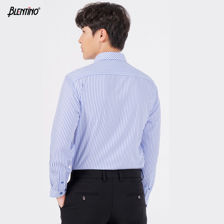 Áo Sơ Mi Nam Dài Tay Công Sở Blentino BBT02 Chất Liệu Cao Cấp, Không Nhăn, Không Xù, Thấm Mồ Hôi