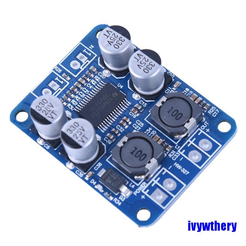 [COD]TPA3118 PBTL Mono Digital Amplifier Board 1X60W 8-24V POWER AMP Replace TPA3110