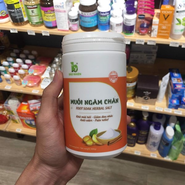 Muối Ngâm Chân Bảo Nhiên