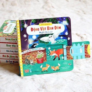 Sách chuyển động - First explorers - Night animals - Động vật ban đêm