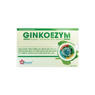 GINKO EZYM SAKURA - hoạt huyết dưỡng não H30V