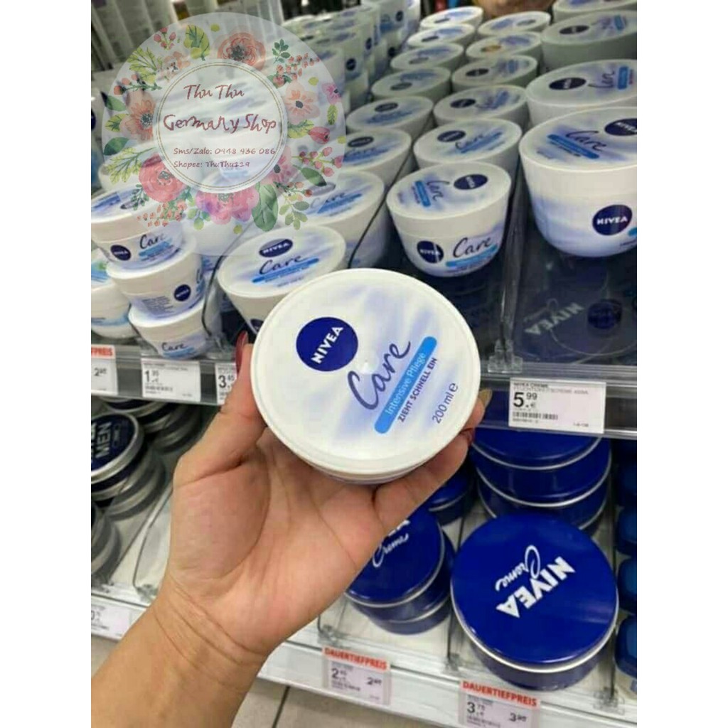 KEM DƯỠNG ẨM NIVEA CARE NỘI ĐỊA ĐỨC