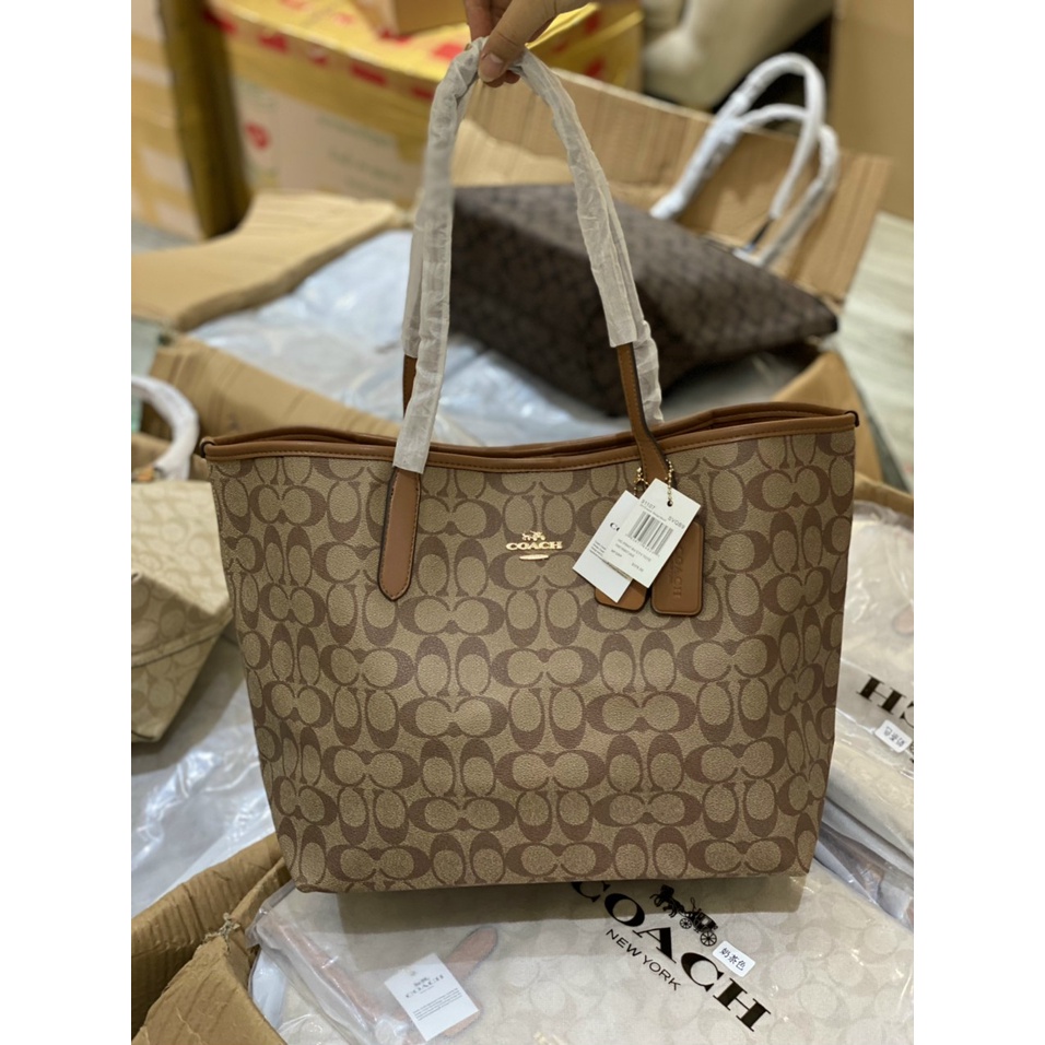 túi tote công sở coach size 45cmx 27cm x18cm đủ màu