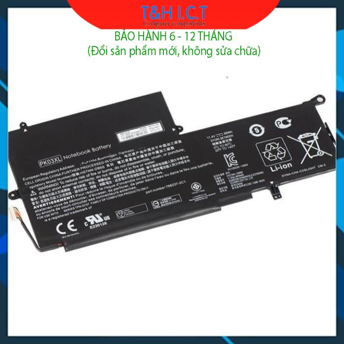 Pin laptop HP Spectre Pro x360, Spectre 13, PK03XL – X360 PK03XL (ZIN) – 6 CELL -BH6-12T