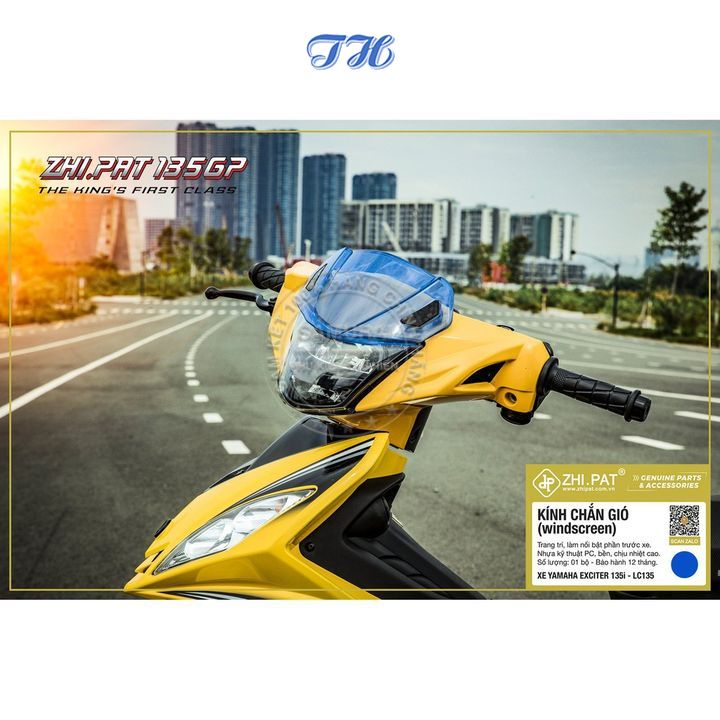 Kính Chắn Gió Exciter 135, Exciter 150, Winner, winner x, Wave A, wave rsx,.. hàng chính hãng zhipat