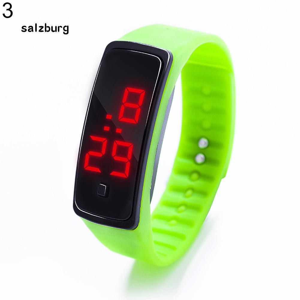 Đồng hồ điện tử thể thao chống nước với dây đeo silicon | BigBuy360 - bigbuy360.vn