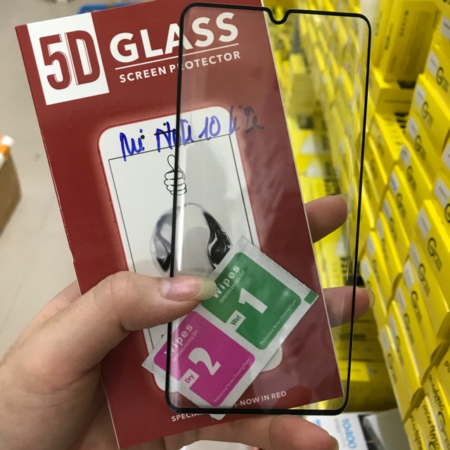 Kính cường lực 5D xịn Xiaomi Mi Note 10 Lite Full màn hình