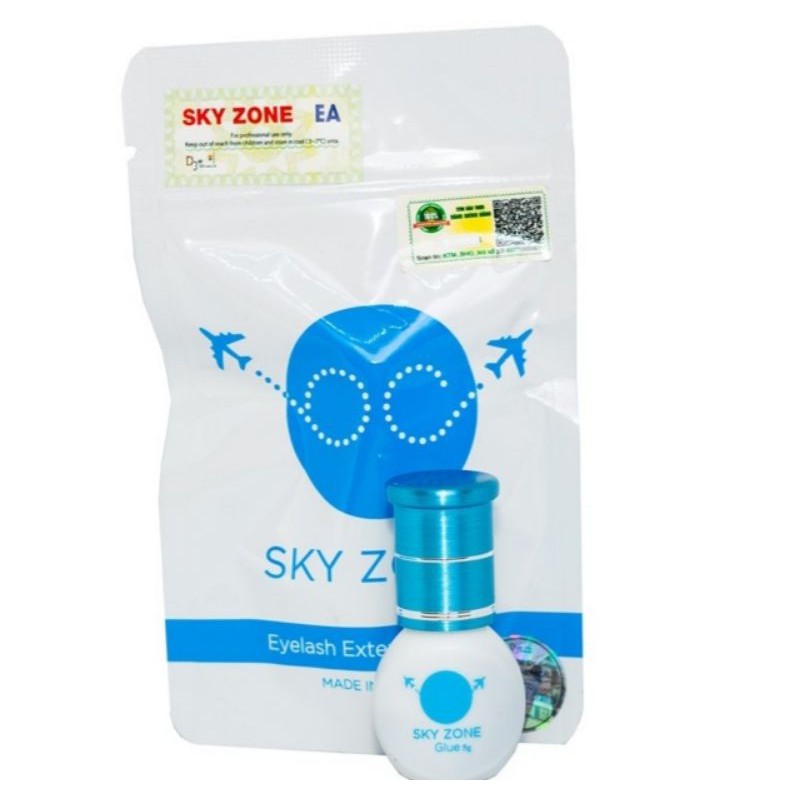 keo nối mi sky zone  - tạo fan - dụng cụ nối mi