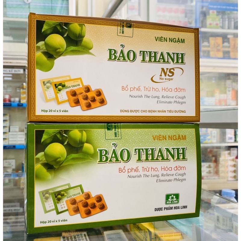 Viên Ngậm Bảo Thanh ( vĩ 5 viên )