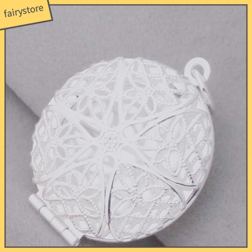 Dây Chuyền Mặt Tròn Rỗng Chắc Chắn Dùng Làm Khung Ảnh Trang Trí Tiệc